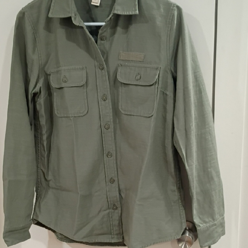 J. Crew Sage Green Casual Shirt